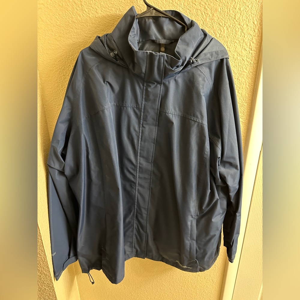 Women's Blue Waterproof Jacket